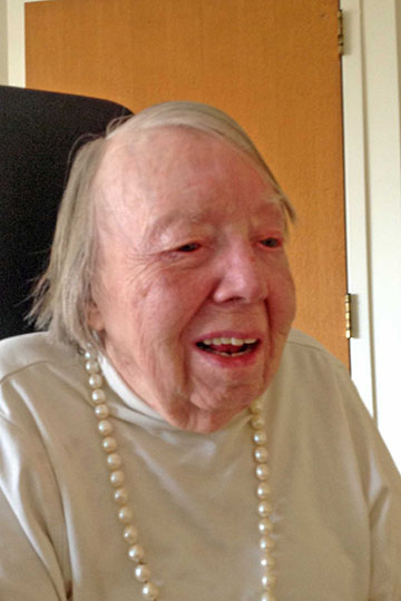 Beverly with spring fever